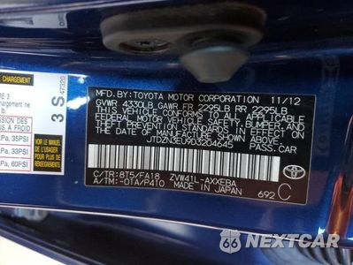 Zdjęcie 12 z 12 samochodu: 2013 TOYOTA PRIUS V VIN:JTDZN3EU9D3204645 - miniatura