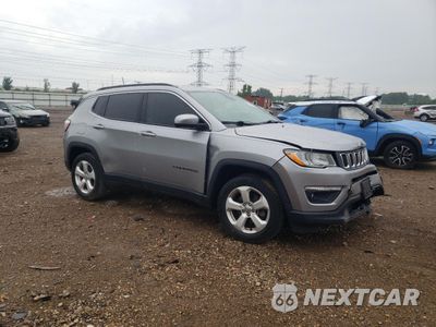 Czwarte zdjęcie samochodu z boku: 2018 JEEP COMPASS LATITUDE VIN:3C4NJCBB7JT186661 - miniatura