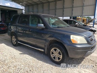 Czwarte zdjęcie samochodu z boku: 2004 HONDA PILOT EX VIN:2HKYF18424H509885 - miniatura
