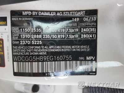 Zdjęcie 13 z 13 samochodu: 2014 MERCEDES-BENZ GLK 350 VIN:WDCGG5HB9EG160755 - miniatura