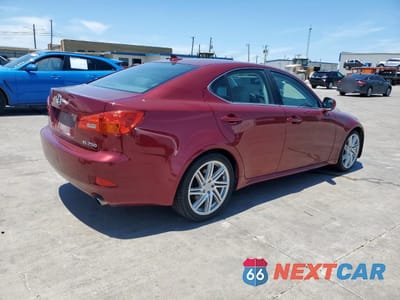 Trzecie zdjęcie samochodu z tyłu: 2007 LEXUS IS 250 VIN:JTHBK262X72033222 - miniatura