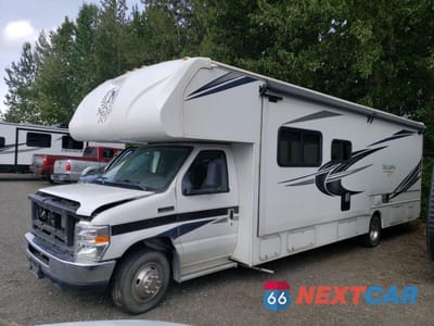 Drugie zdjęcie samochodu z przodu: 2019 FORD ECONOLINE E450 SUPER DUTY CUTAWAY VAN VIN:1FDXE4FS9KDC47153 - miniatura