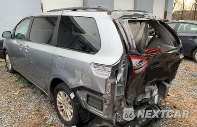 Trzecie zdjęcie samochodu z tyłu: 2011 TOYOTA SIENNA XLE VIN:5TDYK3DC7BS072252 - miniatura
