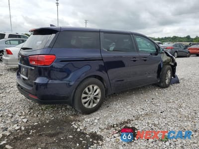 Trzecie zdjęcie samochodu z tyłu: 2021 KIA SEDONA LX VIN:KNDMB5C13M6663353 - miniatura