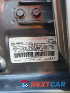 Zdjęcie 12 z 12 samochodu: 2006 MITSUBISHI LANCER EVOLUTION VIN:JA3AH86CX6U061207 - miniatura