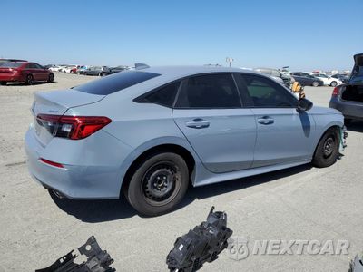 Trzecie zdjęcie samochodu z tyłu: 2022 HONDA CIVIC SPORT VIN:2HGFE2F58NH527525 - miniatura