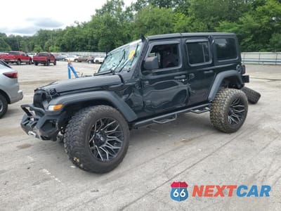 2021 JEEP WRANGLER UNLIMITED SPORT 1C4HJXDN3MW863747 - główne zdjęcie licytacji z USA - miniatura
