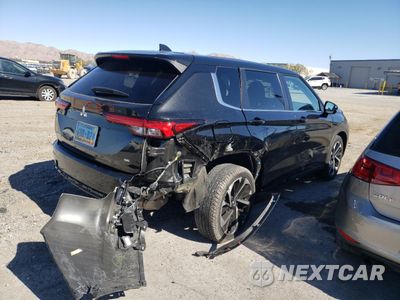 Trzecie zdjęcie samochodu z tyłu: 2022 MITSUBISHI OUTLANDER SE VIN:JA4J3UA85NZ034682 - miniatura