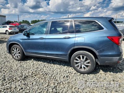 Drugie zdjęcie samochodu z przodu: 2021 HONDA PILOT EXL VIN:5FNYF6H54MB031392 - miniatura