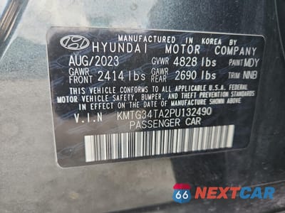 Zdjęcie 12 z 13 samochodu: 2023 GENESIS G70 2.0T VIN:KMTG34TA2PU132490 - miniatura