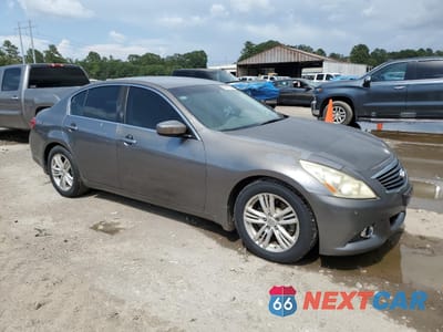 Czwarte zdjęcie samochodu z boku: 2011 INFINITI G25 BASE VIN:JN1DV6AP2BM604021 - miniatura