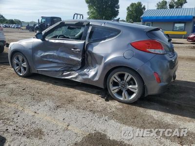 Trzecie zdjęcie samochodu z tyłu: 2012 HYUNDAI VELOSTER VIN:KMHTC6AD0CU077629 - miniatura