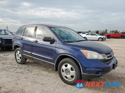 Czwarte zdjęcie samochodu z boku: 2010 HONDA CR-V LX VIN:5J6RE3H30AL034443 - miniatura