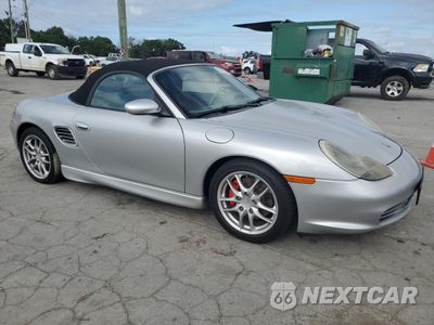 Czwarte zdjęcie samochodu z boku: 2004 PORSCHE BOXSTER S VIN:WP0CB29804U660310 - miniatura