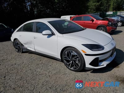 Czwarte zdjęcie samochodu z boku: 2023 HYUNDAI IONIQ 6 SEL VIN:KMHM34AC5PA040888 - miniatura