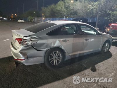 Trzecie zdjęcie samochodu z tyłu: 2017 HYUNDAI SONATA SE VIN:5NPE24AF3HH479541 - miniatura