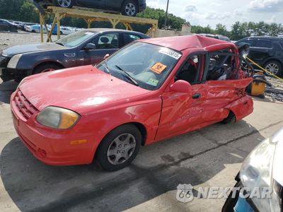 2003 HYUNDAI ACCENT GL KMHCG45C23U458165 - główne zdjęcie licytacji z USA - miniatura