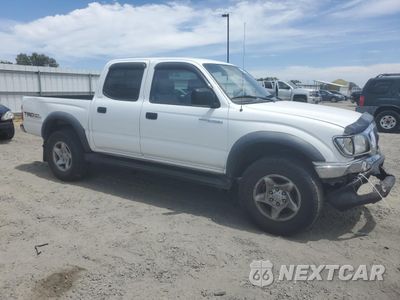 Czwarte zdjęcie samochodu z boku: 2001 TOYOTA TACOMA DOUBLE CAB VIN:5TEHN72N21Z791316 - miniatura