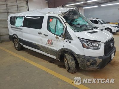 Czwarte zdjęcie samochodu z boku: 2024 FORD TRANSIT T-350 VIN:1FBAX2Y88RKB75687 - miniatura