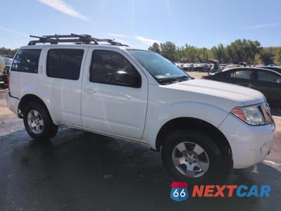 Czwarte zdjęcie samochodu z boku: 2010 NISSAN PATHFINDER S FE+ VIN:5N1AR1NN7AC612132 - miniatura