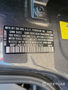 Zdjęcie 13 z 15 samochodu: 2016 PORSCHE MACAN S VIN:WP1AB2A55GLB56742 - miniatura