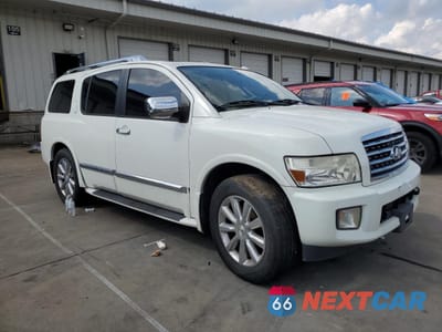 Czwarte zdjęcie samochodu z boku: 2010 INFINITI QX56 VIN:5N3ZA0NC7AN906158 - miniatura