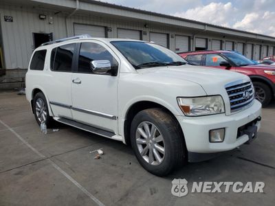 Czwarte zdjęcie samochodu z boku: 2010 INFINITI QX56 VIN:5N3ZA0NC7AN906158 - miniatura