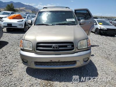 Piąte zdjęcie samochodu w środku: 2002 TOYOTA SEQUOIA SR5 VIN:5TDZT34A52S108066 - miniatura