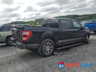 Trzecie zdjęcie samochodu z tyłu: 2023 FORD F150 SUPERCREW VIN:1FTEW1C83PFA84267 - miniatura