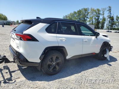 Trzecie zdjęcie samochodu z tyłu: 2020 TOYOTA RAV4 XSE VIN:2T3EWRFV0LW064731 - miniatura