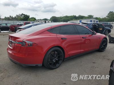 Trzecie zdjęcie samochodu z tyłu: 2013 TESLA MODEL S VIN:5YJSA1DN5DFP27949 - miniatura