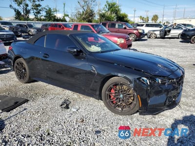 Czwarte zdjęcie samochodu z boku: 2025 BMW M4 COMPETITION VIN:WBS43BA09SCT95227 - miniatura