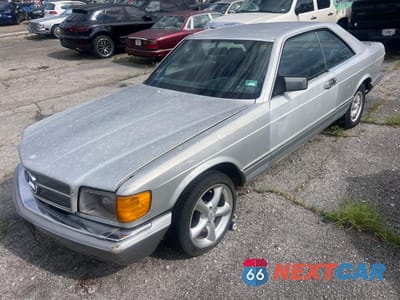 Drugie zdjęcie samochodu z przodu: 1985 MERCEDES-BENZ 500 SEC VIN:WDBCA44D2FA162874 - miniatura