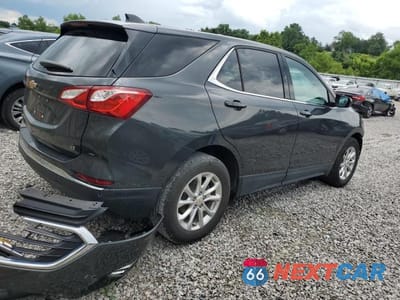 Trzecie zdjęcie samochodu z tyłu: 2020 CHEVROLET EQUINOX LT VIN:2GNAXJEVXL6257888 - miniatura