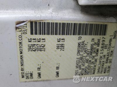 Zdjęcie 12 z 14 samochodu: 2011 NISSAN ALTIMA BASE VIN:1N4AL2AP2BC158897 - miniatura