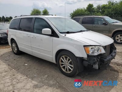 Czwarte zdjęcie samochodu z boku: 2014 DODGE GRAND CARAVAN SXT VIN:2C4RDGCG4ER153037 - miniatura