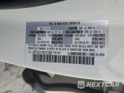 Zdjęcie 13 z 13 samochodu: 2017 MAZDA CX-9 TOURING VIN:JM3TCACYXH0127255 - miniatura