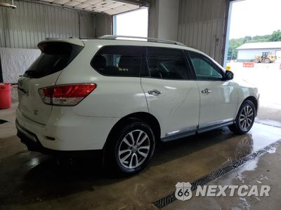 Trzecie zdjęcie samochodu z tyłu: 2013 NISSAN PATHFINDER S VIN:5N1AR2MM7DC681664 - miniatura