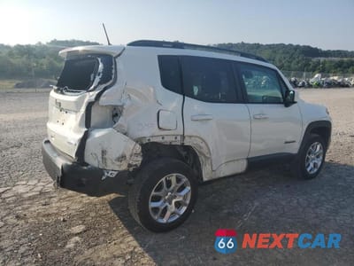 Trzecie zdjęcie samochodu z tyłu: 2018 JEEP RENEGADE LATITUDE VIN:ZACCJBBB3JPG84395 - miniatura