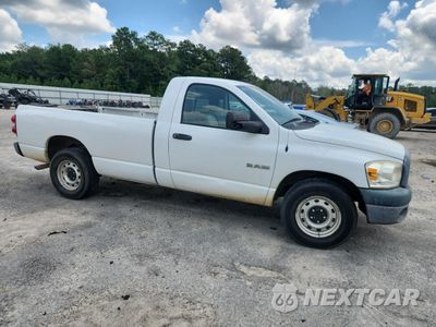 Czwarte zdjęcie samochodu z boku: 2008 DODGE RAM 1500 ST VIN:1D7HA16N58J116931 - miniatura