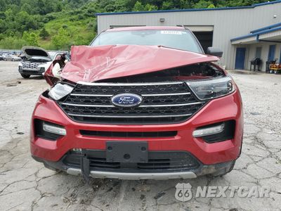 Piąte zdjęcie samochodu w środku: 2020 FORD EXPLORER XLT VIN:1FMSK8DH6LGA44061 - miniatura