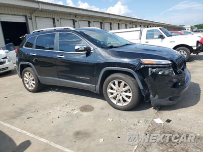 Czwarte zdjęcie samochodu z boku: 2017 JEEP CHEROKEE LIMITED VIN:1C4PJMDB7HW59791X - miniatura