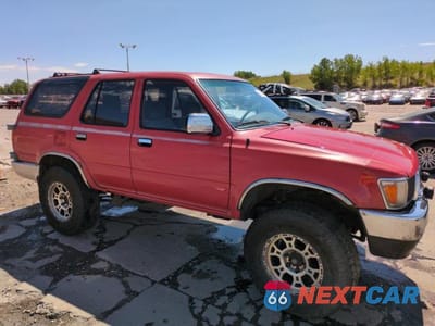 Czwarte zdjęcie samochodu z boku: 1991 TOYOTA 4RUNNER VN39 SR5 VIN:JT3VN39W5M0071043 - miniatura
