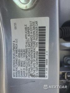 Zdjęcie 12 z 12 samochodu: 2023 HONDA CIVIC SPORT TOURING VIN:19XFL1H81PE012094 - miniatura