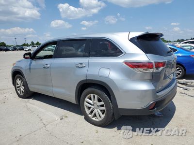 Drugie zdjęcie samochodu z przodu: 2015 TOYOTA HIGHLANDER LE VIN:5TDBKRFHXFS099355 - miniatura