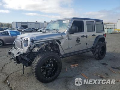 2019 JEEP WRANGLER UNLIMITED SPORT 1C4HJXDNXKW617212 - główne zdjęcie licytacji z USA - miniatura