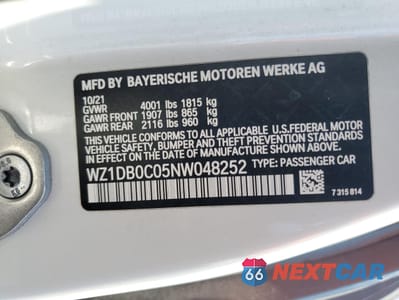 Zdjęcie 12 z 14 samochodu: 2022 TOYOTA SUPRA BASE VIN:WZ1DB0C05NW048252 - miniatura