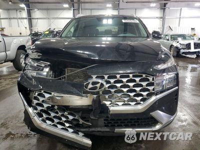 Piąte zdjęcie samochodu w środku: 2021 HYUNDAI SANTA FE SEL VIN:5NMS6DAJ4MH344412 - miniatura