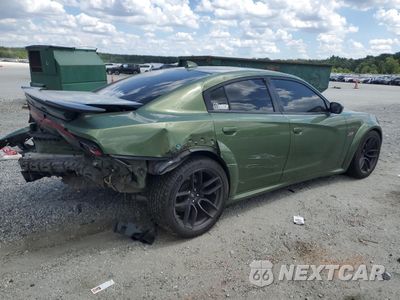 Trzecie zdjęcie samochodu z tyłu: 2021 DODGE CHARGER SCAT PACK VIN:2C3CDXGJXMH601995 - miniatura