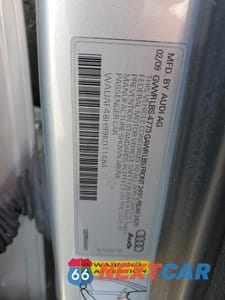 Zdjęcie 12 z 13 samochodu: 2009 AUDI A4 2.0T CABRIOLET VIN:WAUAF48H99K011484 - miniatura